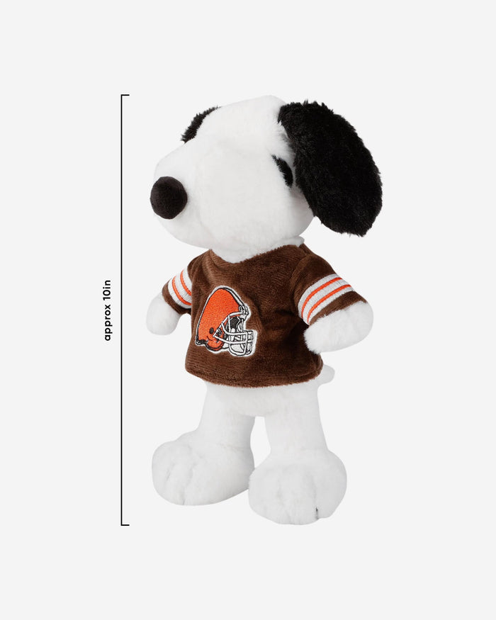 Cleveland Browns Snoopy Peanuts Team Jersey Plush FOCO - FOCO.com