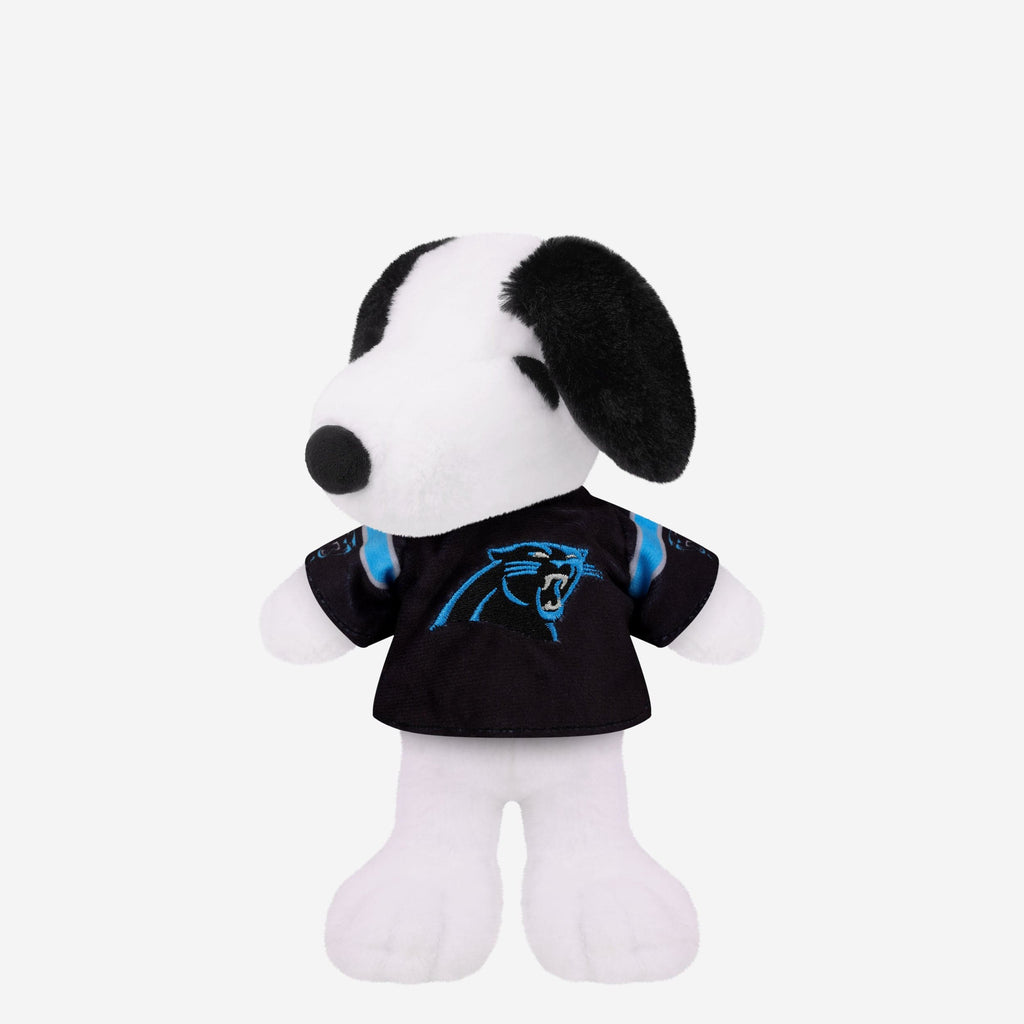 Carolina Panthers Snoopy Peanuts Team Jersey Plush FOCO - FOCO.com