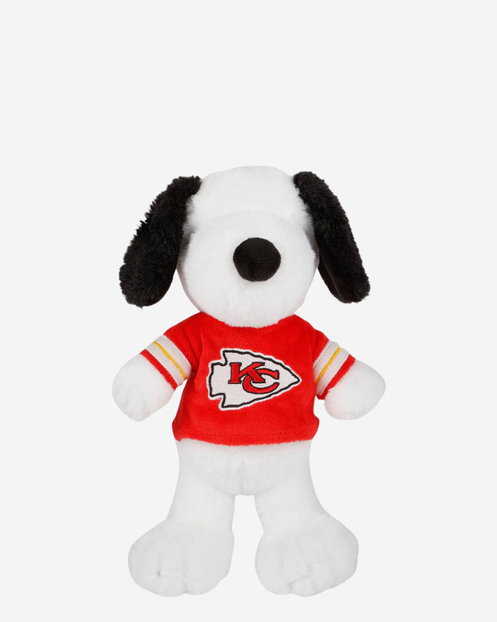 Kansas City Chiefs Snoopy Peanuts Team Jersey Plush FOCO - FOCO.com