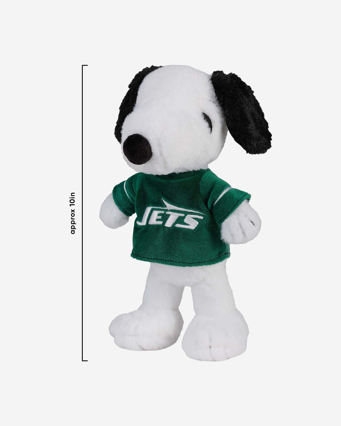 New York Jets Snoopy Peanuts Team Jersey Plush FOCO - FOCO.com