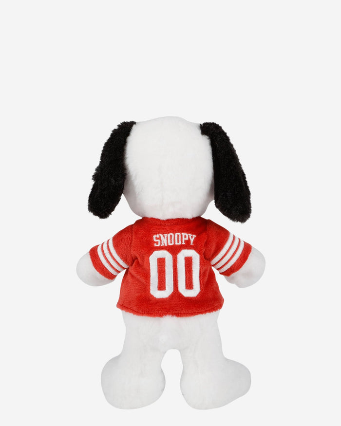 San Francisco 49ers Snoopy Peanuts Team Jersey Plush FOCO - FOCO.com