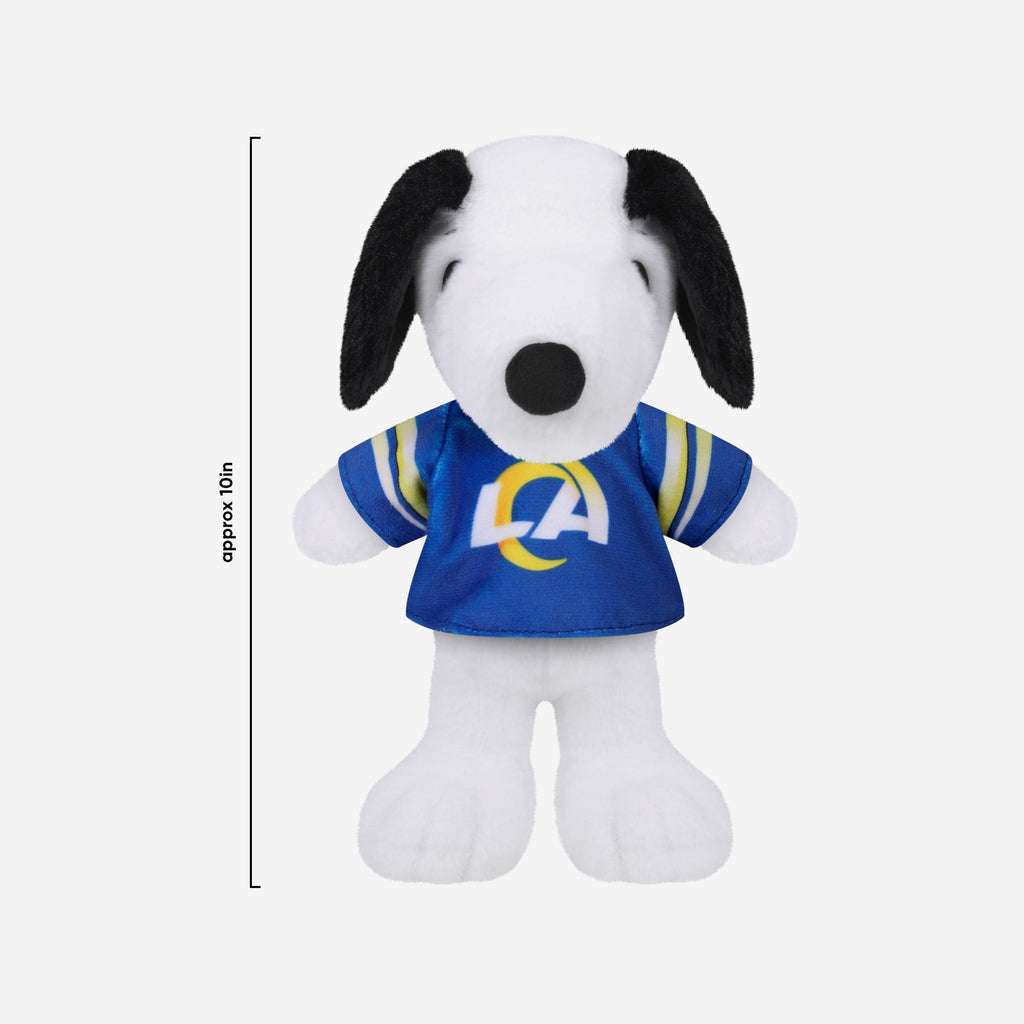 Los Angeles Rams Snoopy Peanuts Team Jersey Plush FOCO