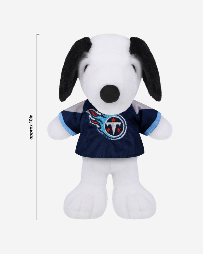 Tennessee Titans Snoopy Peanuts Team Jersey Plush FOCO - FOCO.com