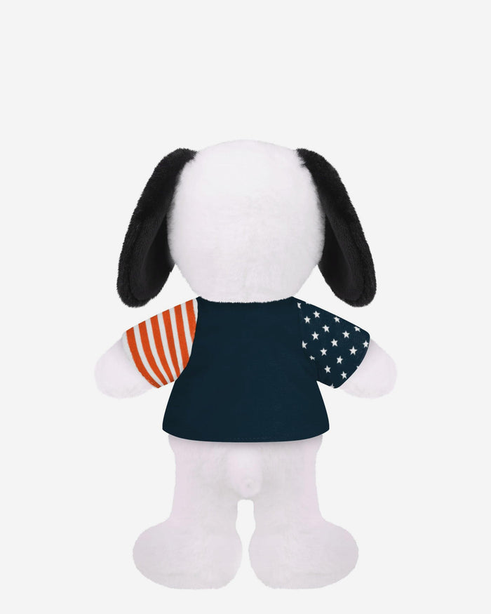 Chicago Bears USA Flag Snoopy Peanuts Team Jersey Plush FOCO - FOCO.com