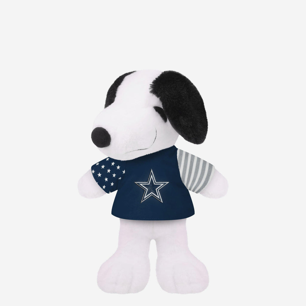 Dallas Cowboys USA Flag Snoopy Peanuts Team Jersey Plush FOCO - FOCO.com