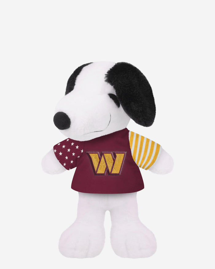 Washington Commanders USA Flag Snoopy Peanuts Team Jersey Plush FOCO - FOCO.com