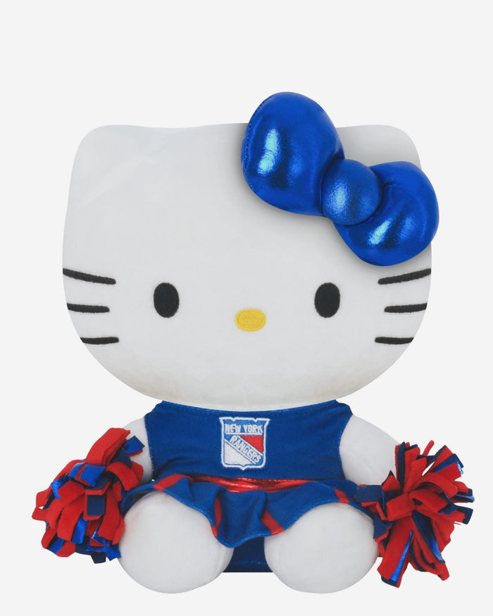 New York Rangers Metallic Bow Hello Kitty® Cheerleader Plush