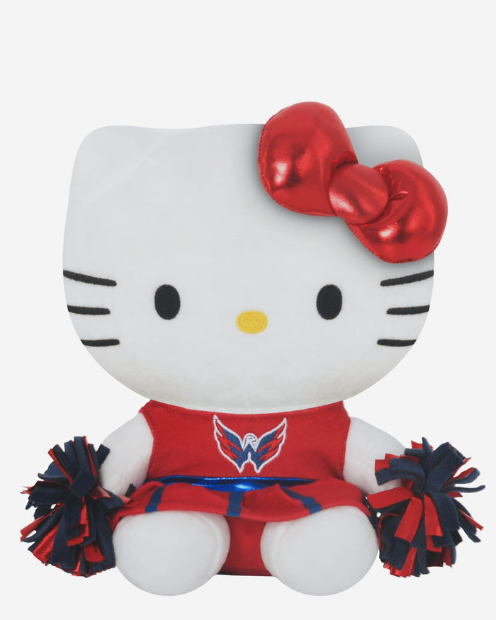 Washington Capitals Metallic Bow Hello Kitty® Cheerleader Plush