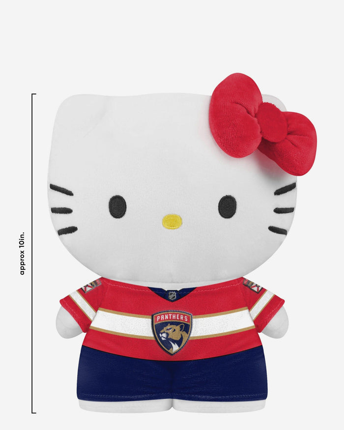 Florida Panthers Team Color Bow Hello Kitty® Jersey Plush FOCO - FOCO.com