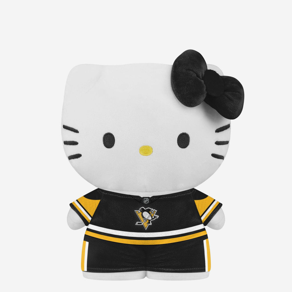Pittsburgh Penguins Team Color Bow Hello Kitty® Jersey Plush FOCO - FOCO.com