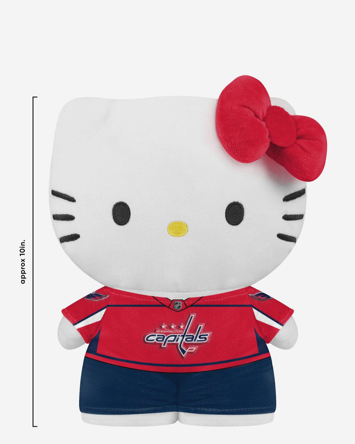 Washington Capitals Team Color Bow Hello Kitty® Jersey Plush FOCO - FOCO.com