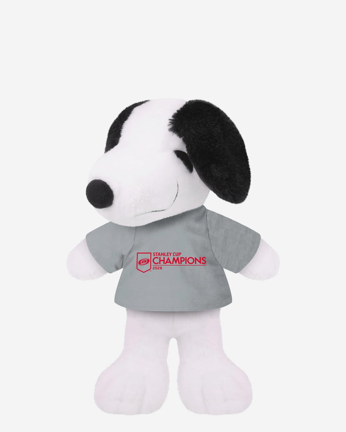 Carolina Hurricanes 2026 Stanley Cup Champions Snoopy Peanuts Team Logo Plush FOCO - FOCO.com