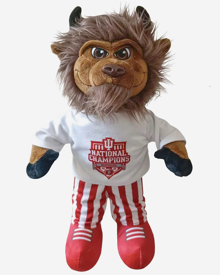 Indiana Hoosiers 2025 Football National Champions Plush Mascot FOCO - FOCO.com