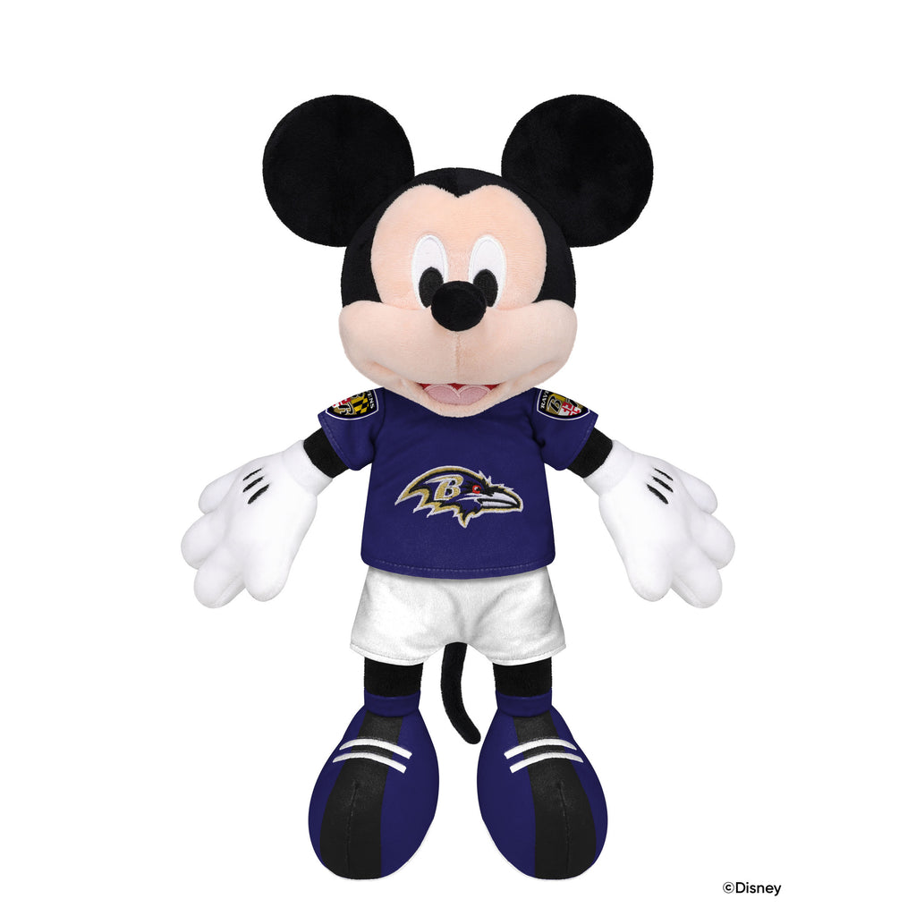 Baltimore Ravens Disney Mickey Mouse 14 in Plush FOCO - FOCO.com