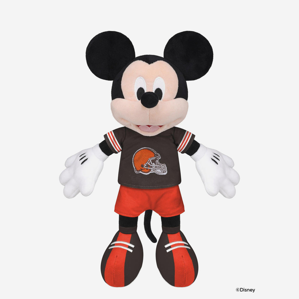 Cleveland Browns Disney Mickey Mouse 14 in Plush FOCO - FOCO.com