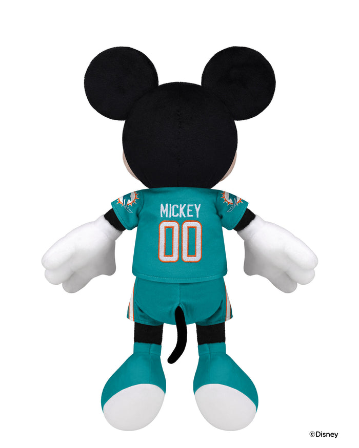 Miami Dolphins Disney Mickey Mouse 14 in Plush FOCO - FOCO.com