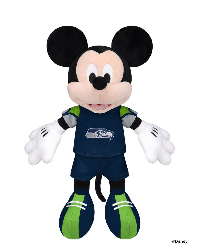 Seattle Seahawks Disney Mickey Mouse 14 in Plush FOCO - FOCO.com