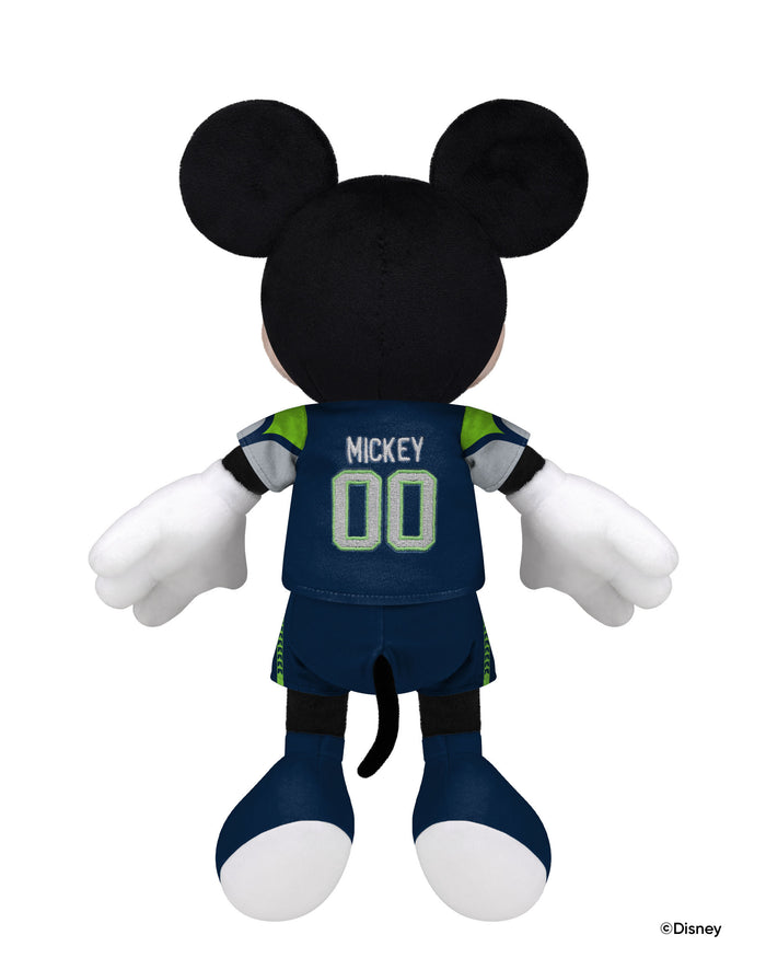 Seattle Seahawks Disney Mickey Mouse 14 in Plush FOCO - FOCO.com