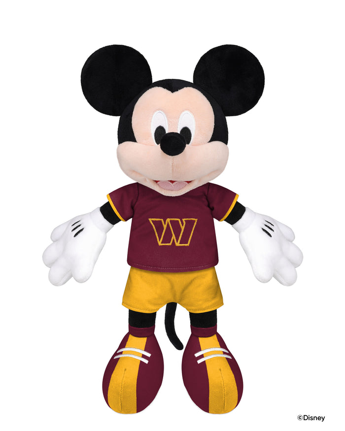 Washington Commanders Disney Mickey Mouse 14 in Plush FOCO - FOCO.com