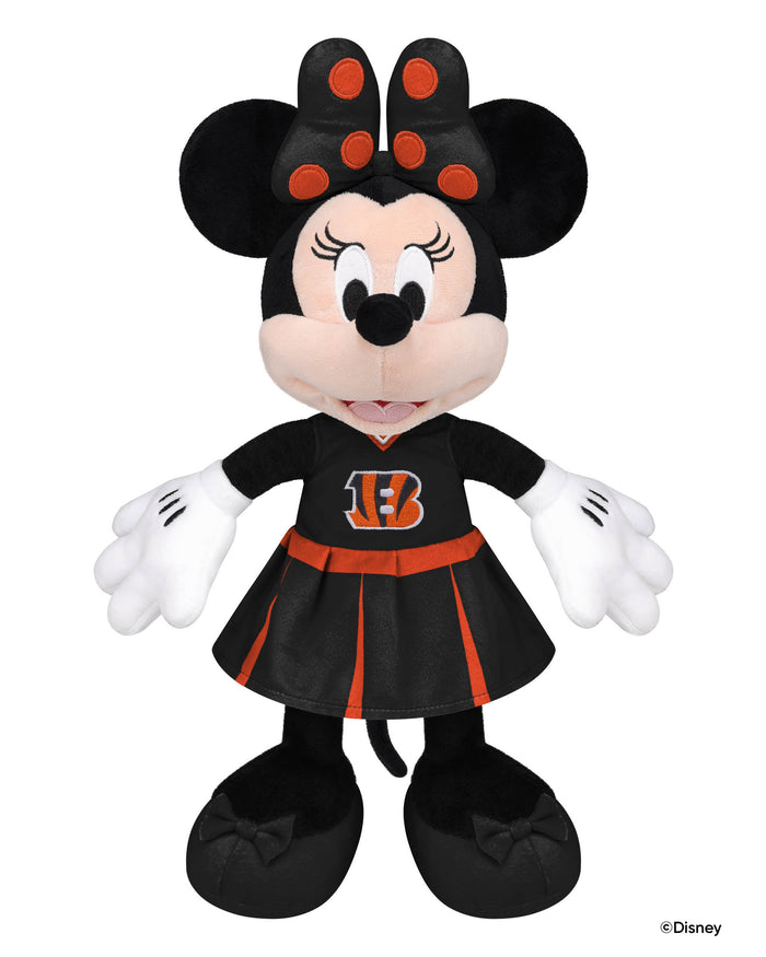 Cincinnati Bengals Disney Minnie Mouse 14 in Plush FOCO - FOCO.com