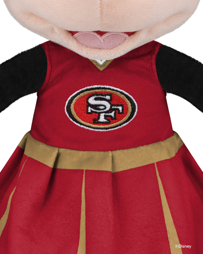 San Francisco 49ers Disney Minnie Mouse 14 in Plush FOCO - FOCO.com