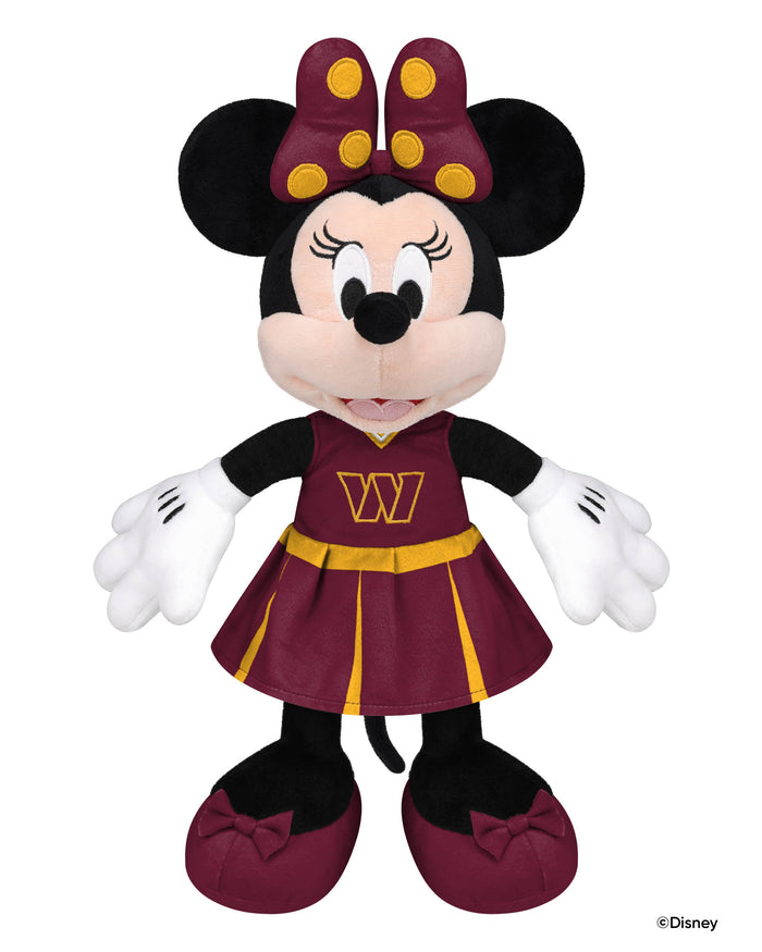 Washington Commanders Disney Minnie Mouse 14 in Plush FOCO - FOCO.com