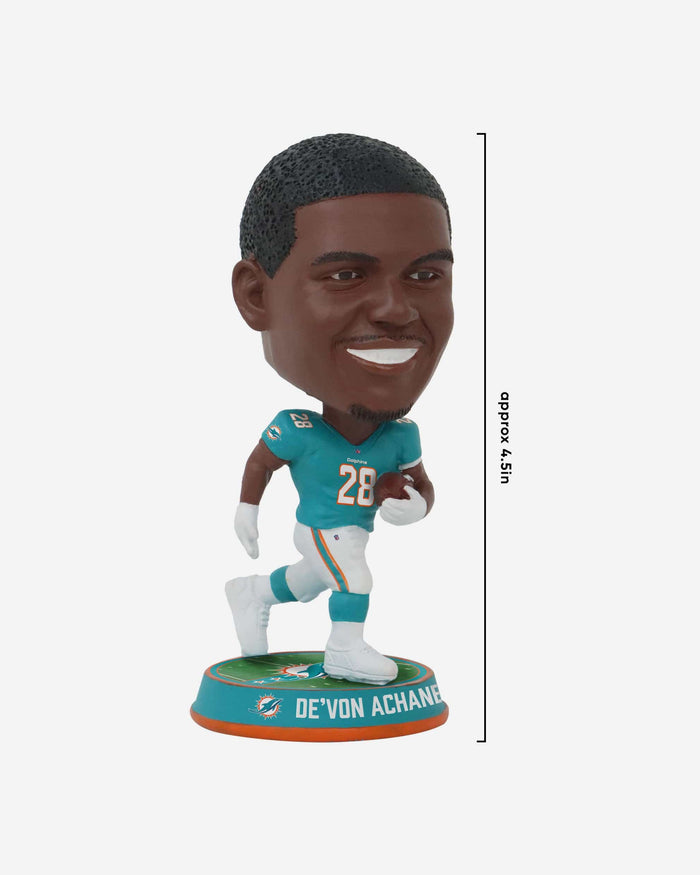 Devon Achane Miami Dolphins Field Stripe Mini Bighead Bobblehead FOCO - FOCO.com