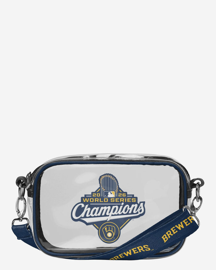 Milwaukee Brewers 2026 World Series Champions Clear Crossbody Bag FOCO - FOCO.com