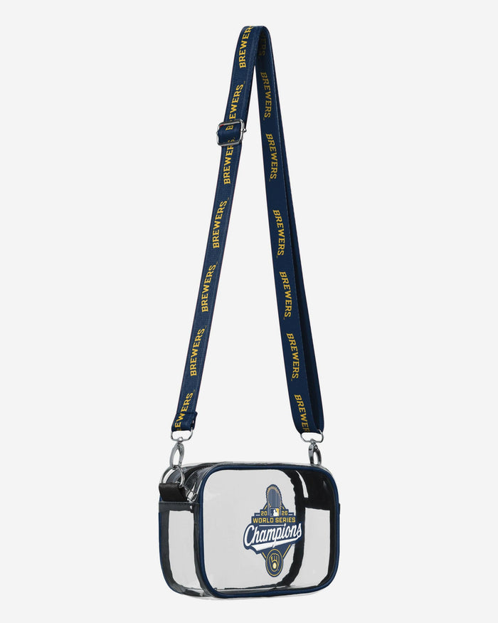 Milwaukee Brewers 2026 World Series Champions Clear Crossbody Bag FOCO - FOCO.com