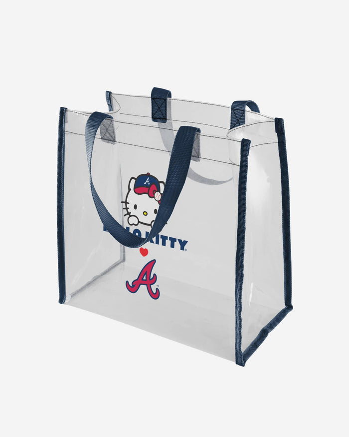 Atlanta Braves Hello Kitty® Clear Tote Bag FOCO - FOCO.com