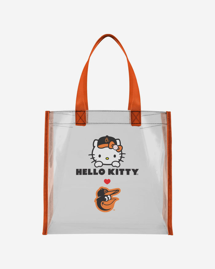Baltimore Orioles Hello Kitty® Clear Tote Bag FOCO - FOCO.com