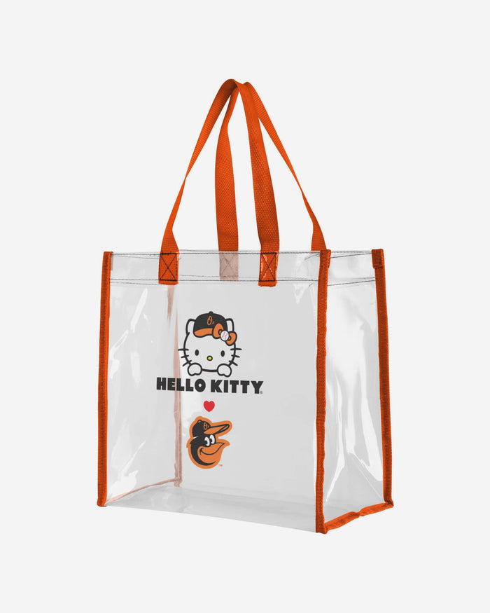Baltimore Orioles Hello Kitty® Clear Tote Bag FOCO - FOCO.com