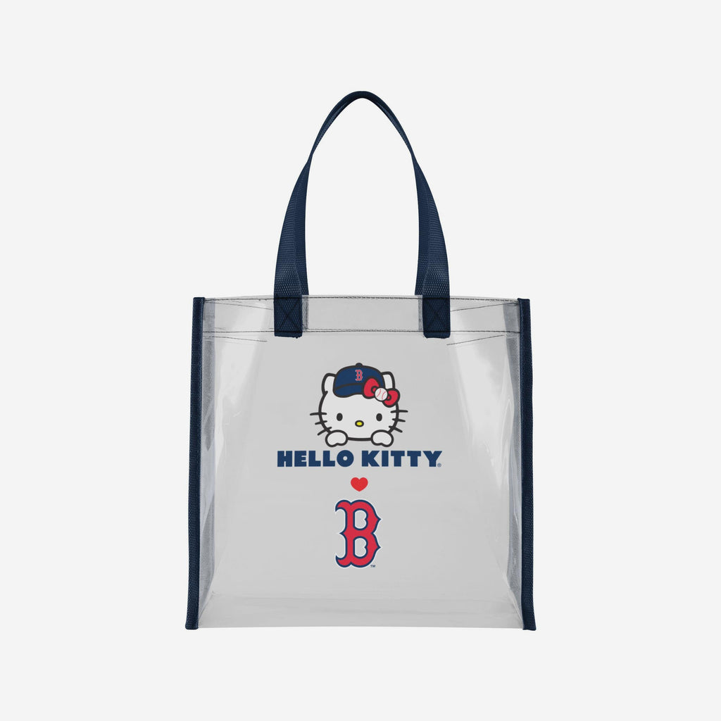 Boston Red Sox Hello Kitty® Clear Tote Bag FOCO - FOCO.com
