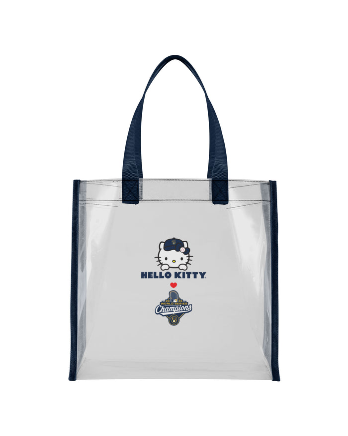 Milwaukee Brewers 2026 World Series Champions Hello Kitty® Clear Reusable Bag FOCO - FOCO.com