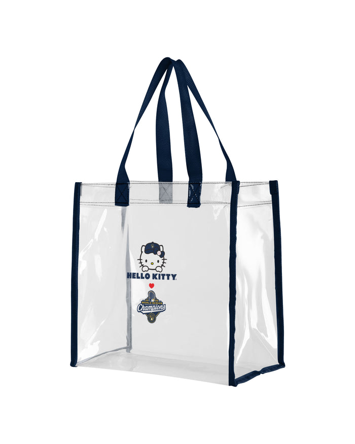 Milwaukee Brewers 2026 World Series Champions Hello Kitty® Clear Reusable Bag FOCO - FOCO.com