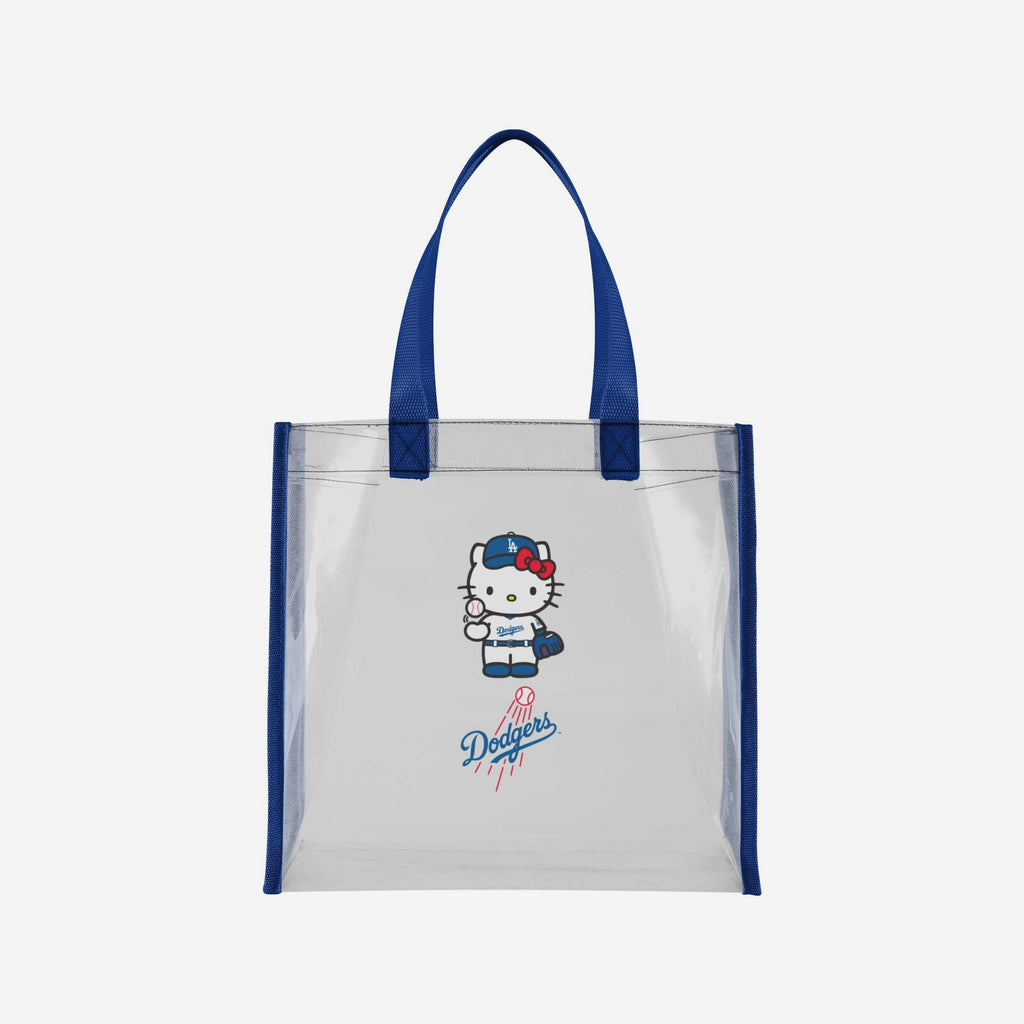 Los Angeles Dodgers Hello Kitty® Clear Tote Bag FOCO - FOCO.com