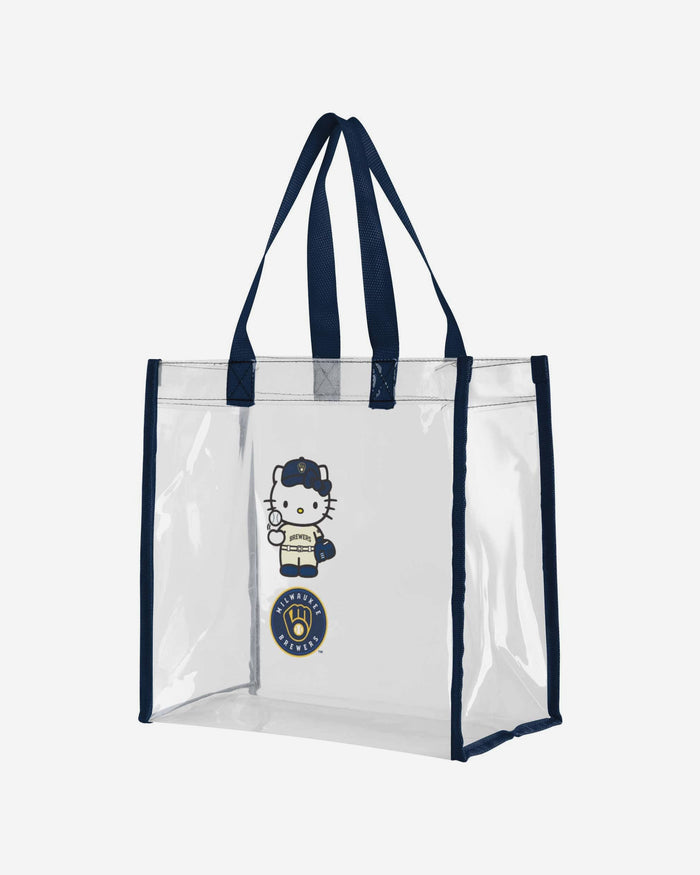 Milwaukee Brewers Hello Kitty® Clear Tote Bag FOCO - FOCO.com