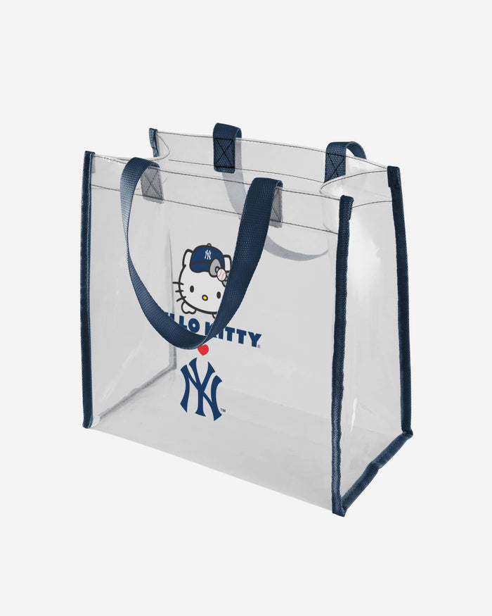 New York Yankees Hello Kitty® Clear Tote Bag FOCO - FOCO.com