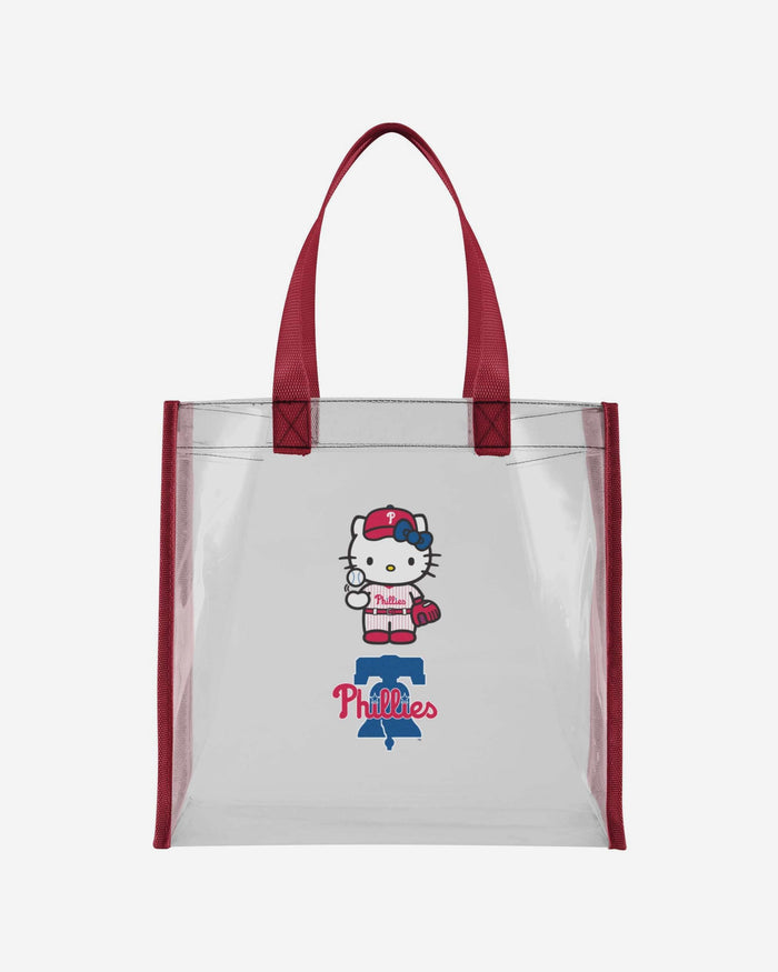 Philadelphia Phillies Hello Kitty® Clear Tote Bag FOCO - FOCO.com