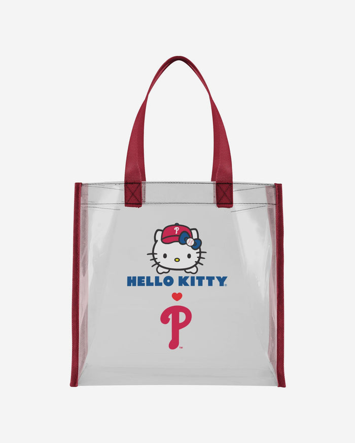 Philadelphia Phillies Hello Kitty® Clear Tote Bag FOCO - FOCO.com