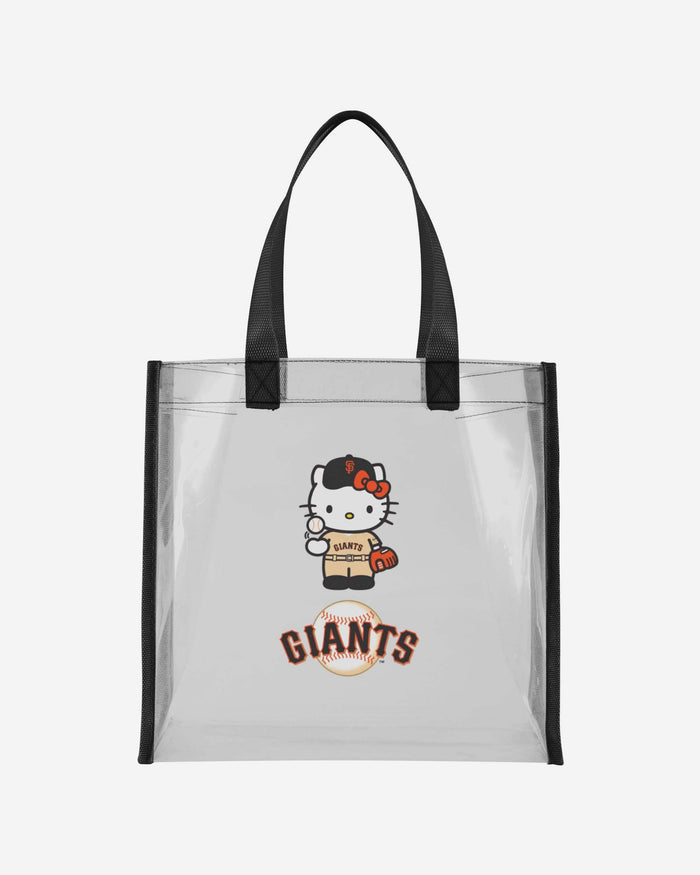 San Francisco Giants Hello Kitty® Clear Tote Bag FOCO - FOCO.com