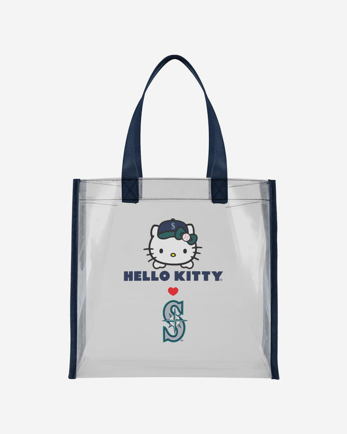 Seattle Mariners Hello Kitty® Clear Tote Bag FOCO - FOCO.com