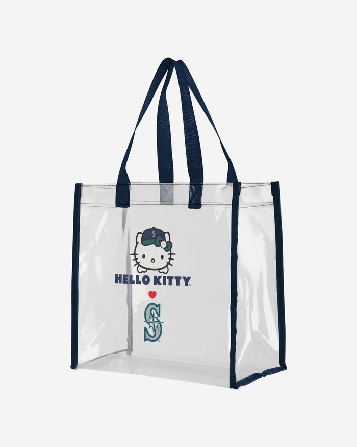 Seattle Mariners Hello Kitty® Clear Tote Bag FOCO - FOCO.com