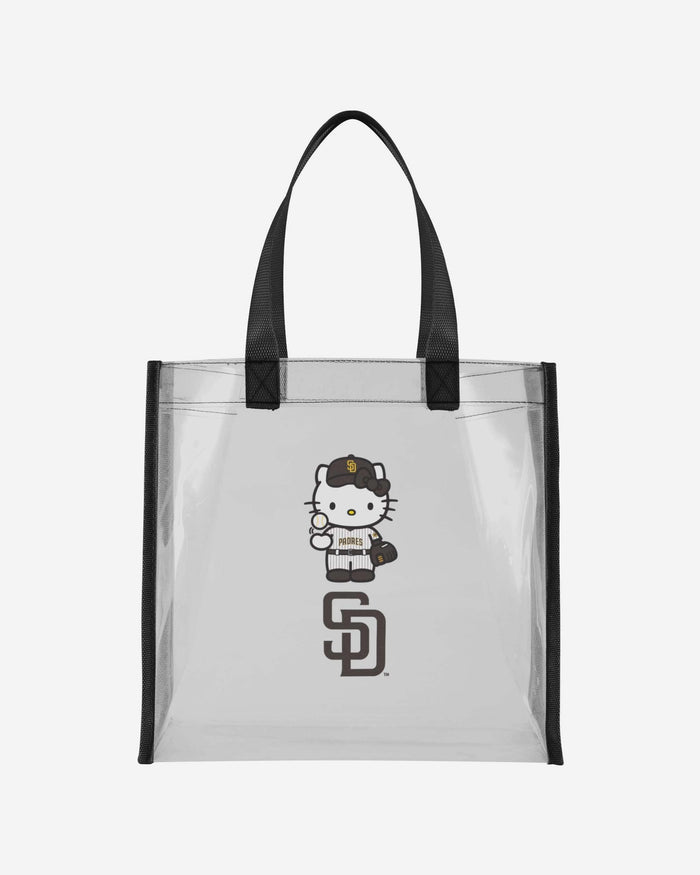 San Diego Padres Hello Kitty® Clear Tote Bag FOCO - FOCO.com