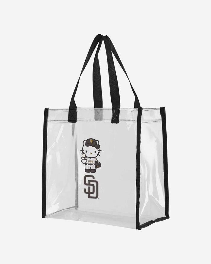 San Diego Padres Hello Kitty® Clear Tote Bag FOCO - FOCO.com