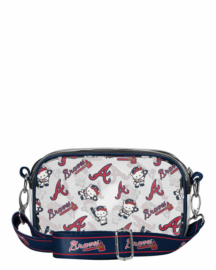 Atlanta Braves Hello Kitty® Clear Crossbody Bag FOCO - FOCO.com