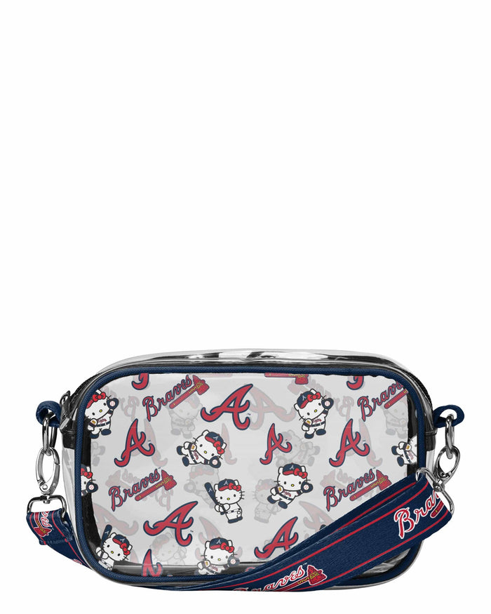 Atlanta Braves Hello Kitty® Clear Crossbody Bag FOCO - FOCO.com