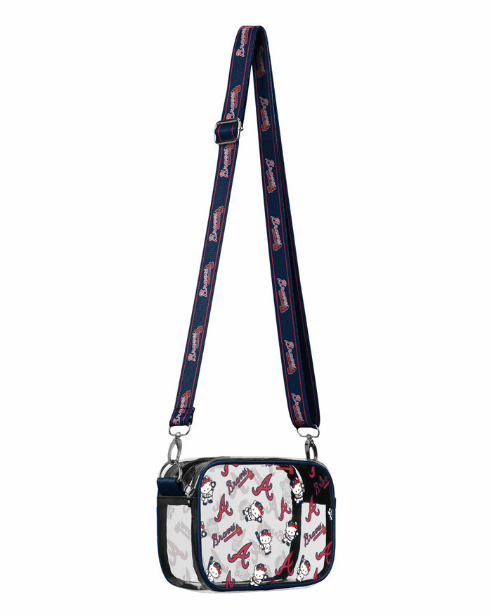 Atlanta Braves Hello Kitty® Clear Crossbody Bag FOCO - FOCO.com
