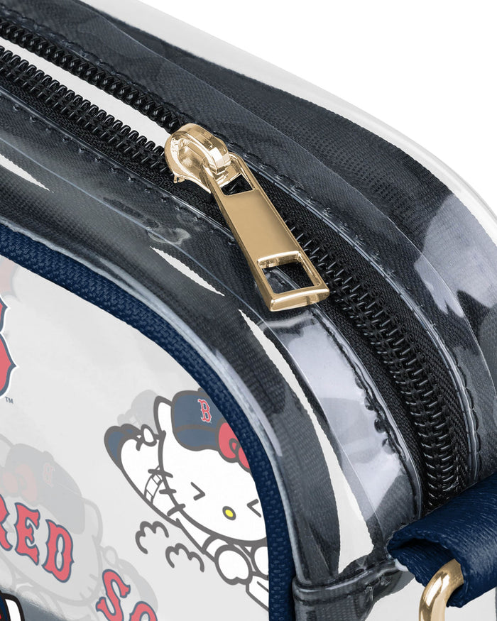 Boston Red Sox Hello Kitty® Clear Crossbody Bag FOCO - FOCO.com