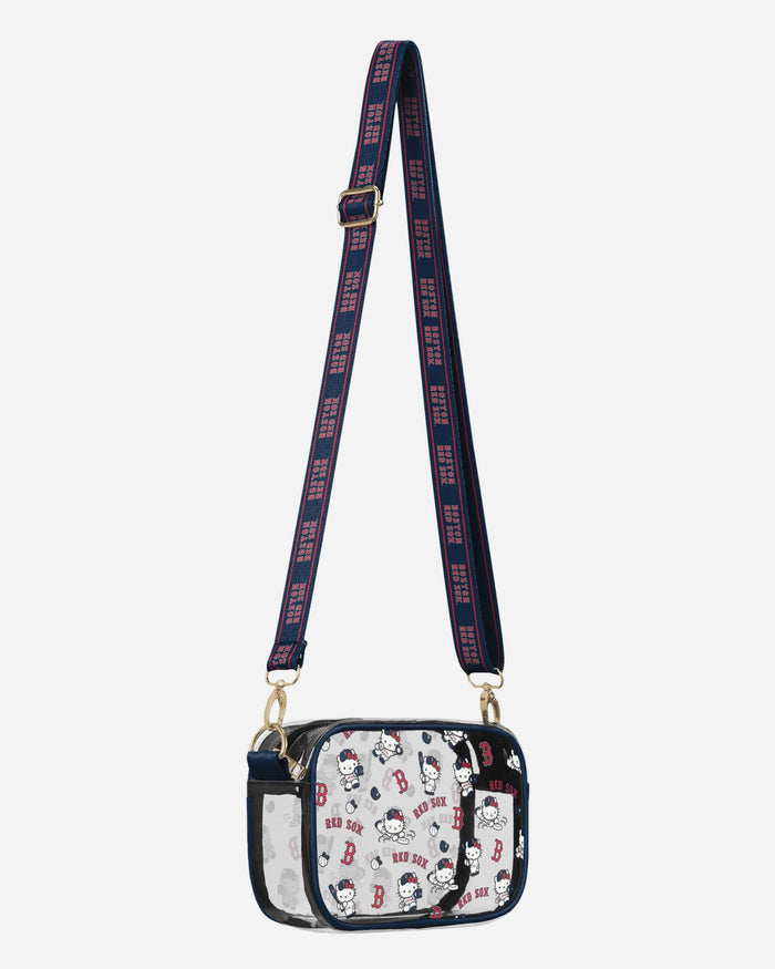 Boston Red Sox Hello Kitty® Clear Crossbody Bag FOCO - FOCO.com